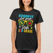 Graduation Goodbye 2nd Grade Hello 3rd Grade Back T-shirt (Voorkant)
