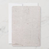 Graduation grayed backdrop custom photo kaart (Achterkant)