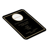 GRADUATION INSERT INVITE MAGNET MAGNEET (Rechterzijde)