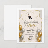 graduation invitation, invitación para graduación (Voorkant / Achterkant)