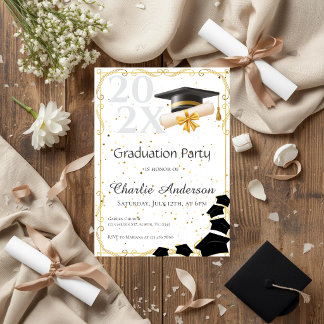 Graduation Invitation Kaart