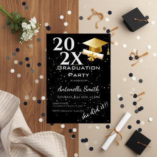 Graduation Invitation Kaart