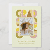Graduation invitation photo announcement 2026 aankondiging (Voorkant)