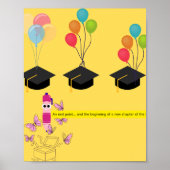 Graduation Invite – New Chapter Begins Poster (Voorkant)