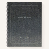 Graduation Journal 'Between the Lines' Notitieboek (Voorkant)