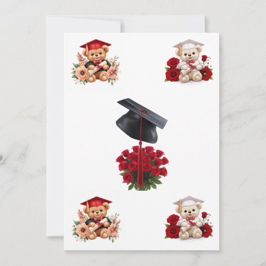 Graduation  kaart (Achterkant)