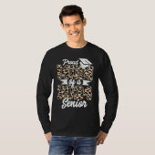 Graduation Leopard  Proud Mom of a 2024 Senior Cla T-shirt (Voorkant volledig)