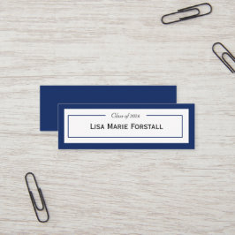 Graduation Name Card Mini Visitekaartje