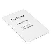 Graduation name class of 20XX university name simp Magneet (Rechterzijde)