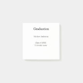 Graduation name class of 20XX university name simp Post-it® Notes (Voorkant)