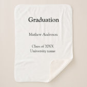 Graduation name class of 20XX university name simp Sherpa Deken (Voorkant)