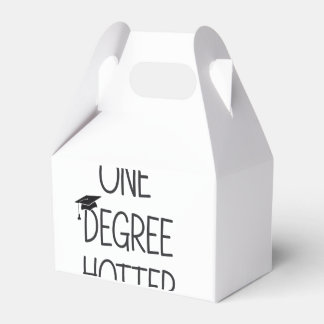 Graduation One Degree Hotter Funny College Masters Bedankdoosjes