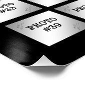 Graduation Party 44 Photo Collage Party Display Perfect Poster (Hoek)