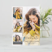 Graduation Party 4 Photos University 2023 Aankondiging (Staand voorkant)