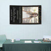 Graduation Party Aangepaste foto viering Spandoek (Beurs)