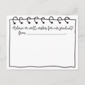 Graduation Party Advice Kaarten voor de Afstuderen (Voorkant)