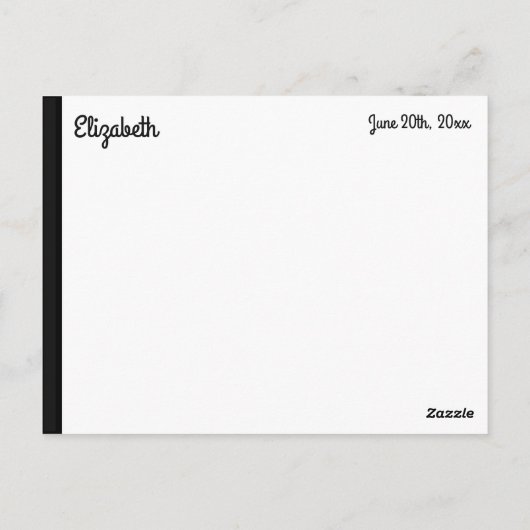 Graduation Party Advies Kaart voor gasten en Afstu (Achterkant)