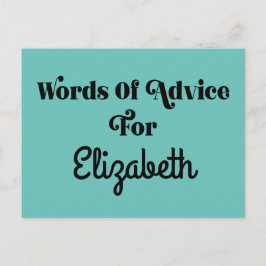 Graduation Party Advies Kaart voor gasten en Afstu