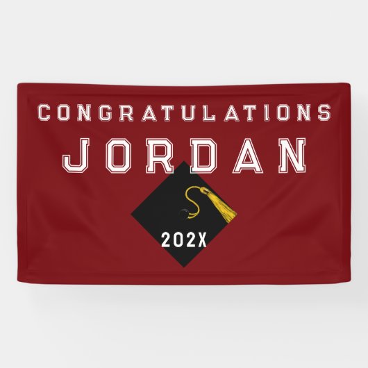Graduation Party Banner (Horizontaal)