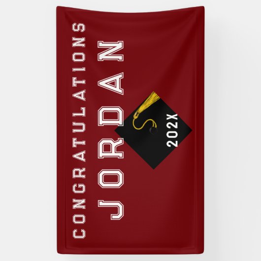 Graduation Party Banner (Verticaal)