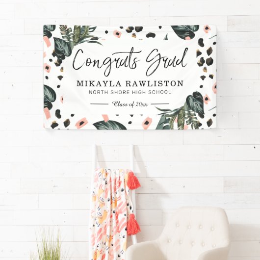 Graduation Party Banner | Tropisch Oerwoud Grieken (Insitu)