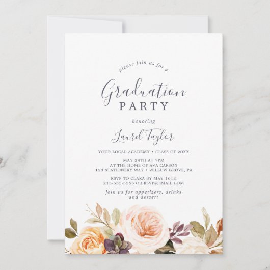 Graduation Party (bijtende Aarde) Kaart (Voorkant)