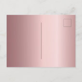 Graduation party blush roze Silver 2023 Uitnodiging Briefkaart (Achterkant)