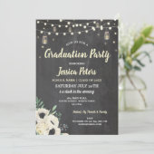 Graduation Party Chalk Jars Chalk Fireflies nodige Kaart (Staand voorkant)