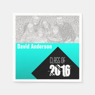 Graduation Party Class 2018 Custom Paper Napkin 1 Servet