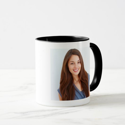 Graduation Party Class of 2025 Afstuderen Foto Mok (Voorkant rechts)