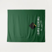 Graduation Party Class of 2025 Foto Achtergrond Wandkleed (Voorkant (horizontaal))