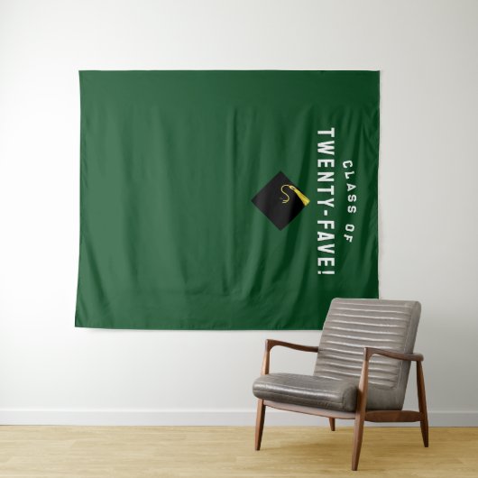 Graduation Party Class of 2025 Foto Achtergrond Wandkleed (In Situ (horizontaal))