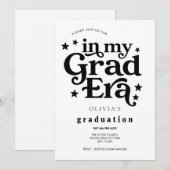Graduation Party, Class of 2026, Modern Trendy Kaart (Voorkant / Achterkant)