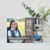 Graduation Party - Classy Banner Collage 2015 Kaart (Staand voorkant)