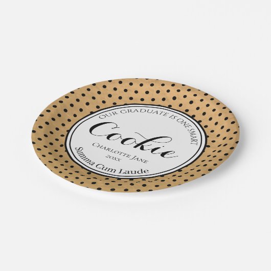 Graduation Party Cookie Summa Cum Laude Papieren Bordje (Gekanteld)