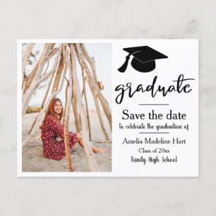 Graduation Party   De datum waarop de foto is Afst Briefkaart