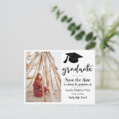 Graduation Party | De datum waarop de foto is Afst Briefkaart (Staand voorkant)