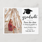 Graduation Party | De datum waarop de foto is Afst Briefkaart (Voorkant)