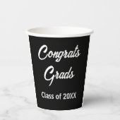 Graduation Party Decor - Wegwerp Papieren Beker (Voorkant)