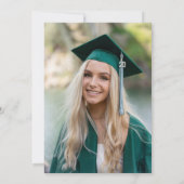 Graduation Party Diploma Pet Photo Invitation (Achterkant)