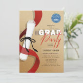 Graduation Party Diploma Scroll ID891 Kaart (Staand voorkant)