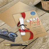 Graduation Party Diploma Scroll ID891 Kaart