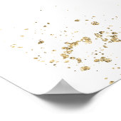 Graduation Party floral Photo Booth Lijst Poster (Hoek)