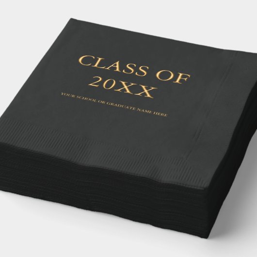 Graduation Party Folie Servetten (Detail)