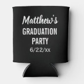 Graduation Party for Modern Typography Blikjeskoeler (Voorkant)