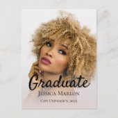 Graduation Party | Foto Casual uitnodiging (Voorkant)