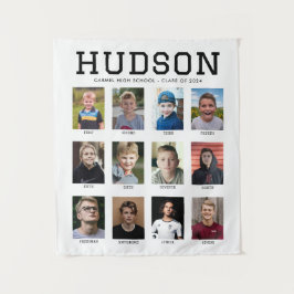 Graduation Party Foto Tapestry Graden 1-12 Wandkleed