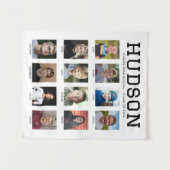 Graduation Party Foto Tapestry Graden 1-12 Wandkleed (Voorkant (horizontaal))