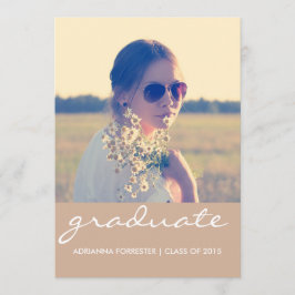 Graduation Party | Foto van Chic Beige Kaart