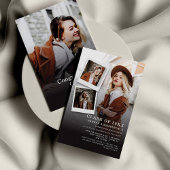 Graduation Party Fotocollage Open Huis Afstudeerde Kaart